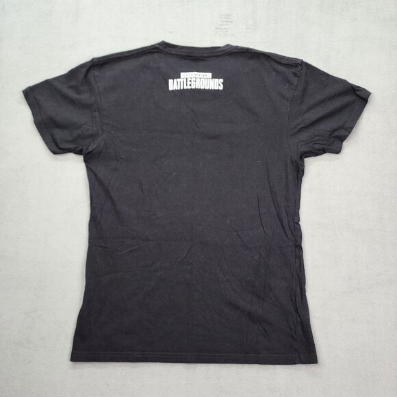 PUBG T Shirt Top Men's Size Medium Black Graphic Player Unknown's Battlegrounds - Picture 8 of 9